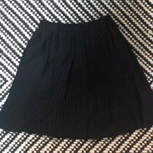 Pleated Black skirt